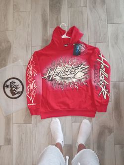 Red hellstar hoodie
