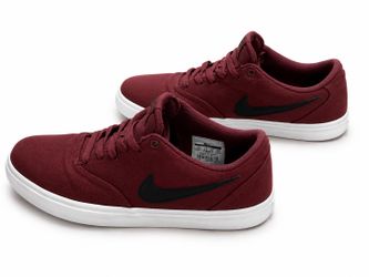Nike SB Check Solarsoft Canvas Skate Shoes Dark Team Red/Burgundy Men’s Size 8.5 843896-611  Description:  Pre-owned Nike SB Check Solarsoft skate sho