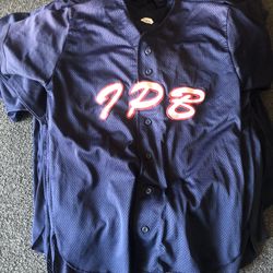 Mesh Baseball Jerseys-Numbered (Navy)