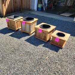 Hand Crafted Patio Planters
