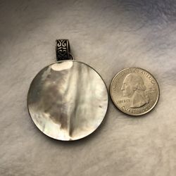 925 Silver Large Pendant 