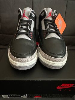 Nike Air Jordan 3 Retro Black Cement (2024) - Sz. 11.5M