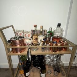 Portable Bar Cart