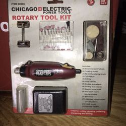 Chicago Electric Power Tools Rotary Tool Kit