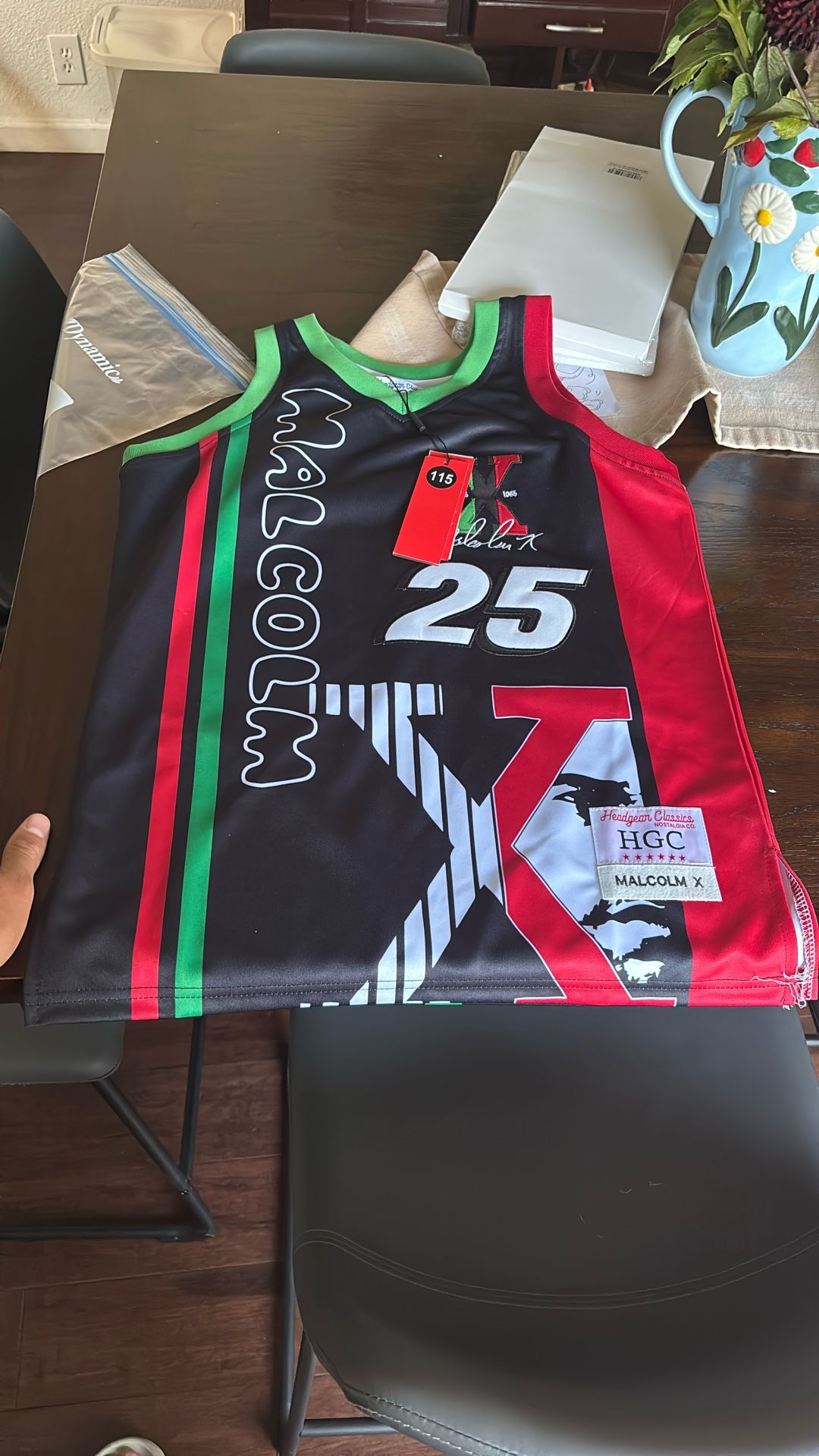 Malcolm X Jersey  