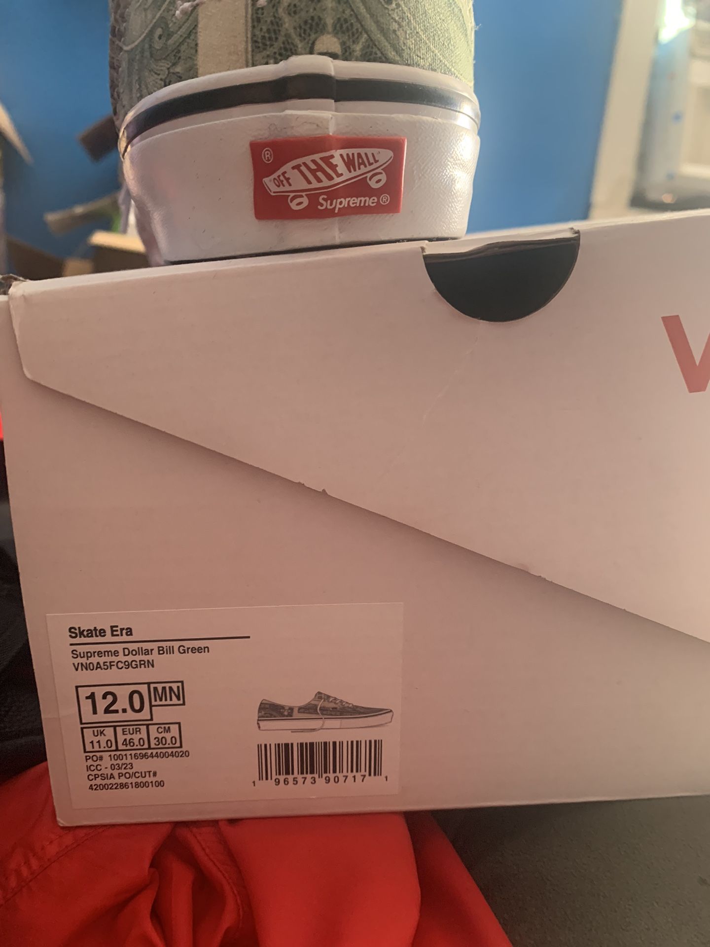 Vans x Supreme Shoes