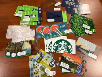 EMPTY older coffee cards