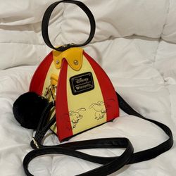 New Without Tags Loungefly Disney Dumbo Circus Tent Figural Crossbody Bag!