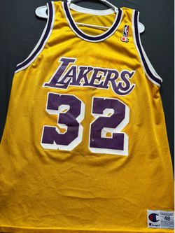Magic Johnson Los Angeles Lakers champion jersey size 48/XL