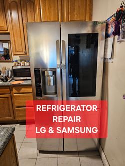 Lg refrigerator. Samsung refrigerator. Refrigerador. Refrigerator compressor