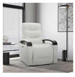 NEW in a box Canmore Leather Power Recliner with Power Headrest