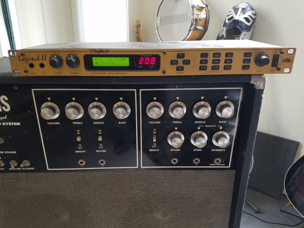 Digitech Legend II 2 Guitar Preamp Multi Effects Processor