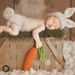 Bunny Newborn Costume Photography Outfit