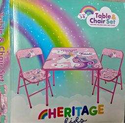 Juego De Mesa Y 2 Sillas Nuevo En Caja