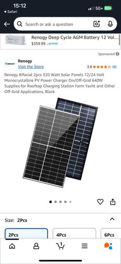 Solar panels 2pc