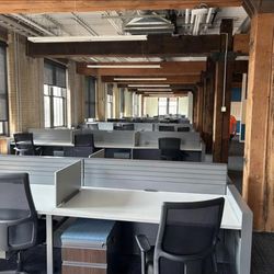 Various Office Furniture (desks, chairs, conference tables, end tables) can setup and or deliver