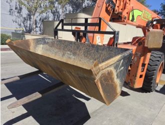 Heavy Duty Steel Forklift Dump Bucket