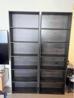 Two Book Shelves