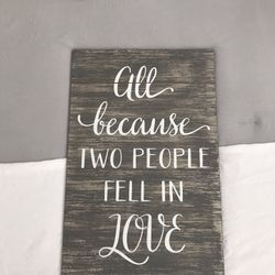 Wall Sign/Decor
