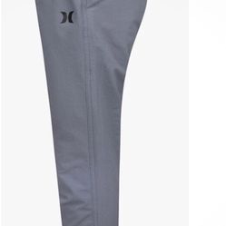 Hurley Easy FIt Elastic Waistband Soft Jogger GRAY Boy's Sz M 10/12 NWT