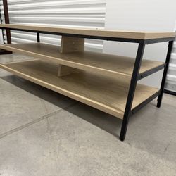 3 Tier Wooden Media Stand 