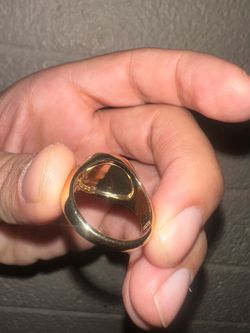 Men's Gold ring with Diamonds