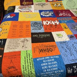 Vintage Tshirt Quilt 