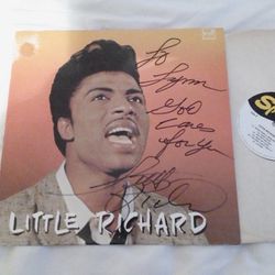Autographed Little Richard Album 