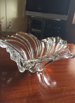 Large glass bowl