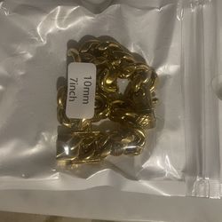 Cubann Linkk 10mm 7inch Bracelett