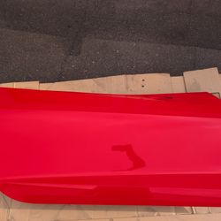 CHEVY CORVETTE C7 COUPE DOOR ASSEMBLY FRONT RIGHT PASSENGER Red