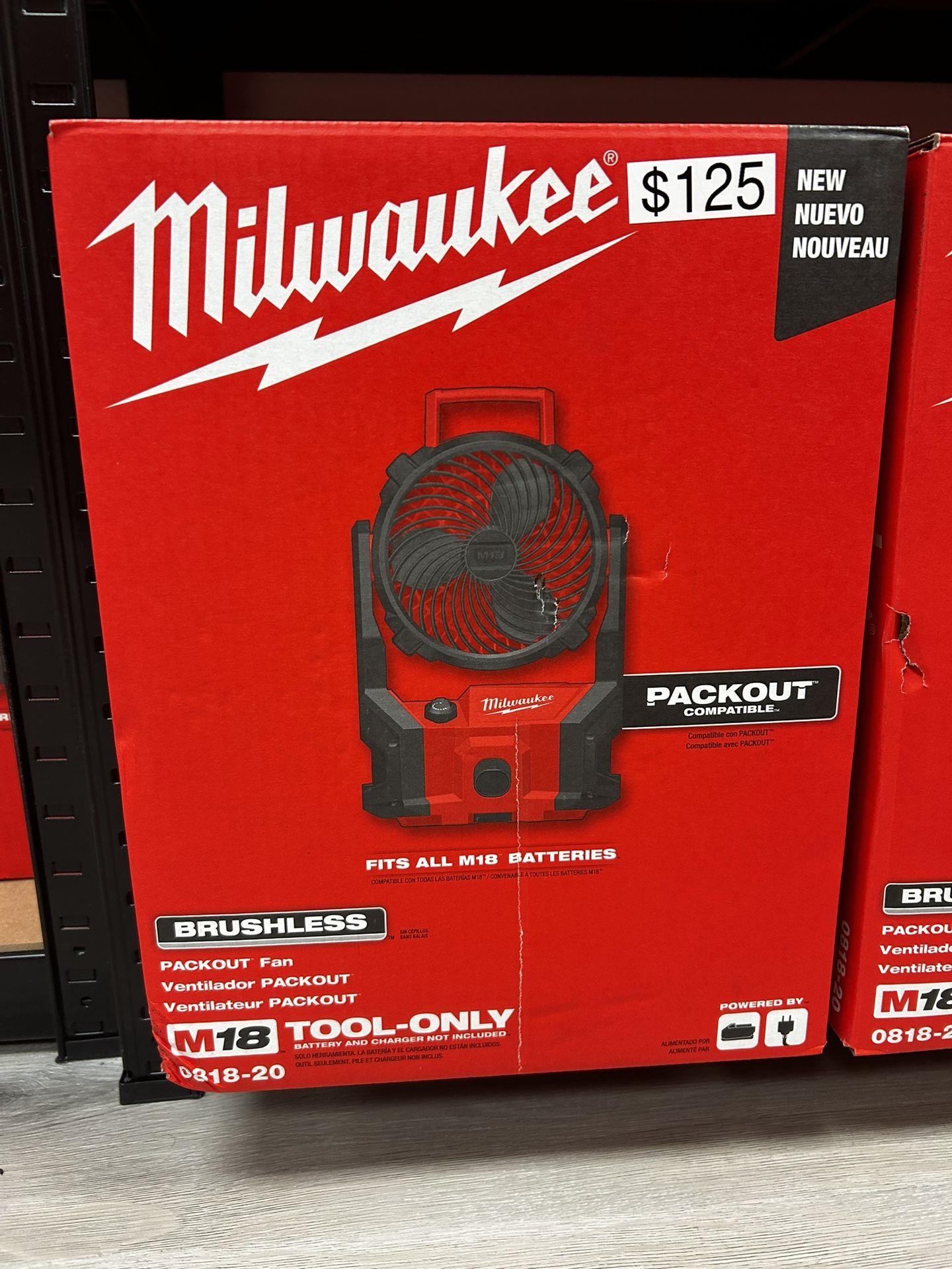 Milwaukee M18 Packout Fan