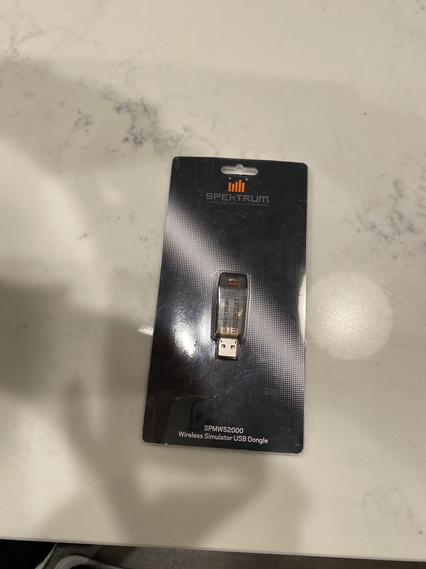 Spektrum Ws2000 Wireless USB RC Flight Simulator Dongle, SPMWS2000, Black