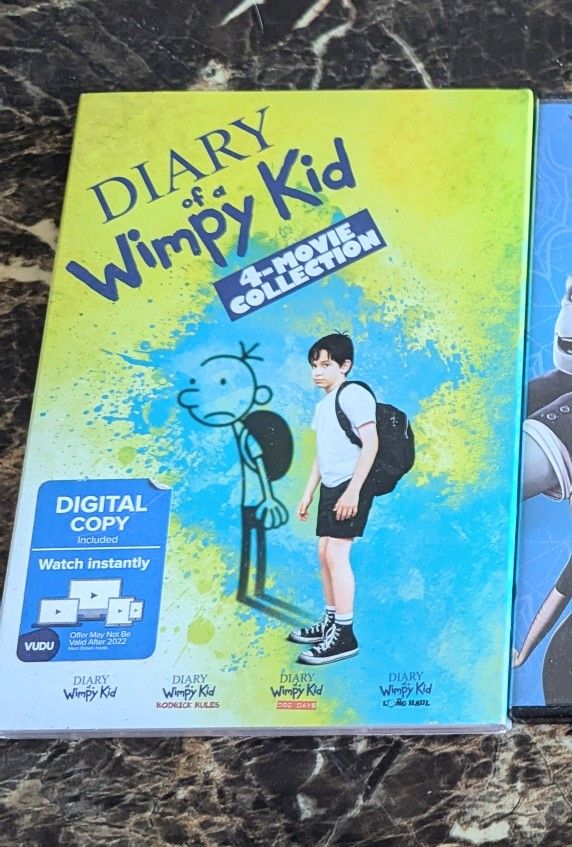 Diary of a Wimpy Kid (4 Disc Collection) New