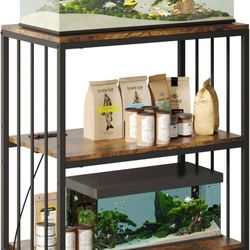 Fish Tank Stand, Reptile Terrarium Tank Stand