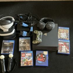 PS4 Pro 1TB + PS VR Bundle 