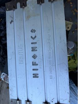 Hifonics Brutus 2600 watts
