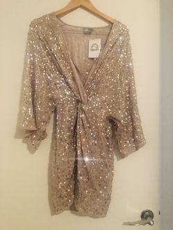Sequin mini dress