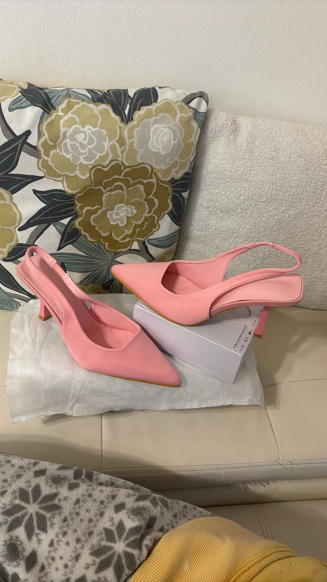 Elegant Low Stiletto Heels
