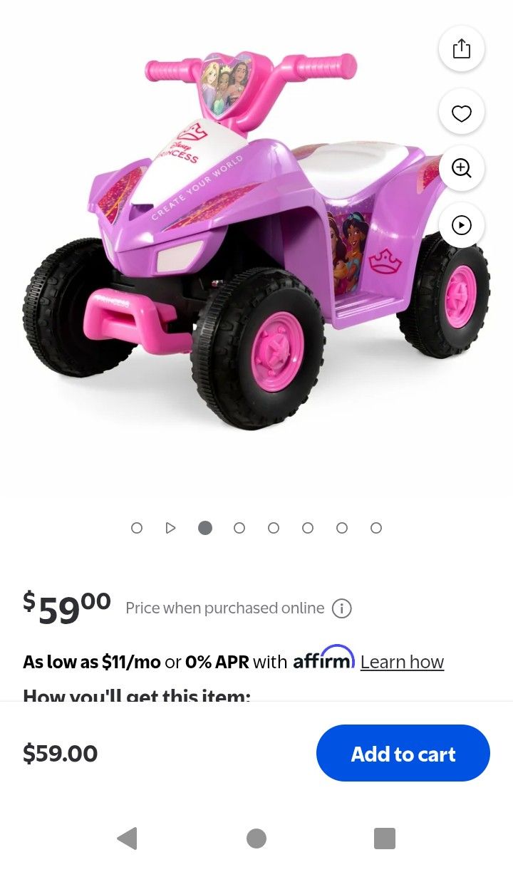 6v Ride On Toy