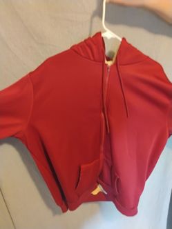 Red Zip up Jacket