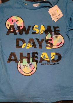 Smiley World T-shirts L 14/16