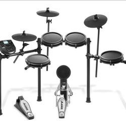 Alesis Nitro Mesh Kit with Kick Tower, throne and amp