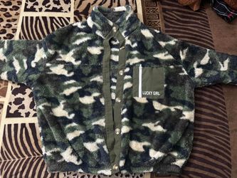 Fleece Camo jacket