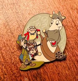2010 MR TOAD WALT CLASSIC COLL LE2000 PIN DISNEY CYRIL MOLEY RAT TOADS WILD RIDE