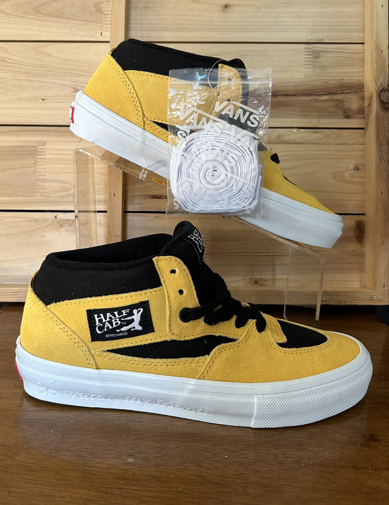 Vans Bruce Lee Half Cab Mens Size 7 Vans Skate Shoes New With Extra Laces