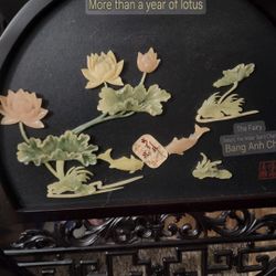 Priceless Antique Buddha Lotus Flower Display Auction Item Charity