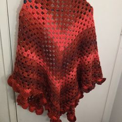 Handmade Crochet Shawl 