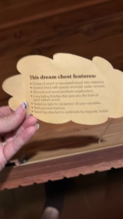 Cedar chest