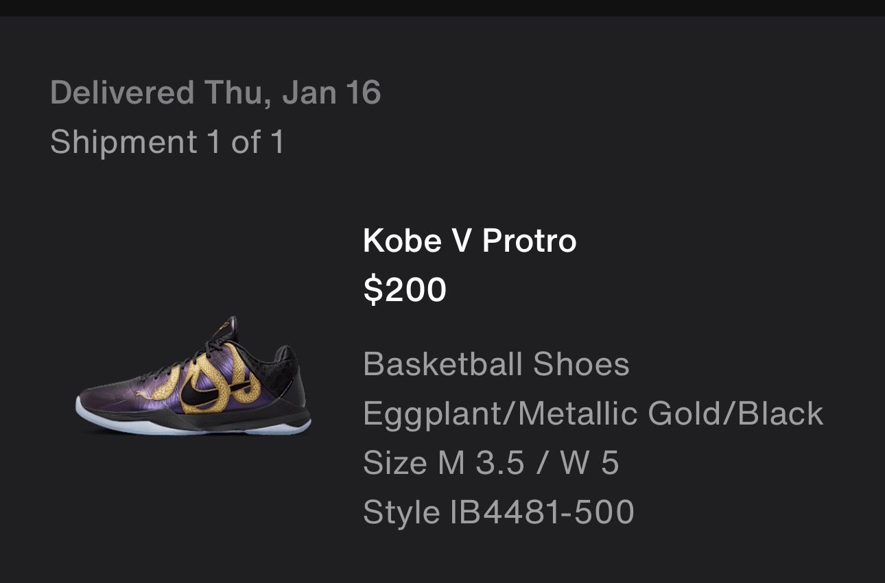 Nike Kobe’s